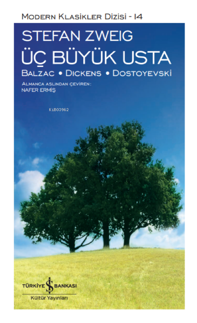 Üç Büyük Usta;Balzac- Dickens-Dostoyevski