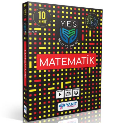  Yanıt Yayınları 10SINIF YES SERİSİ MATEMATİK | Kolektif | Yanıt Yayınları (Hazırlık) | 9786257943109 | 