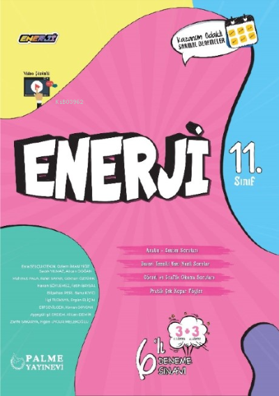 11. Sınıf Enerji 6'lı Deneme Sınavı