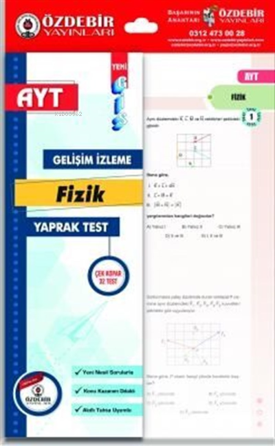 Özdebir AYT Fizik Gis Yaprak Test