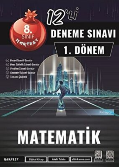 8. Sınıf 1. Dönem Mod 12 Matematik Deneme Sınavı (kampanyalı)