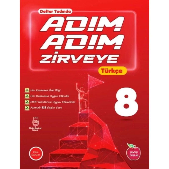 Newton Yayınları 8. Sınıf Türkçe Adım Adım Zirveye Soru Bankası