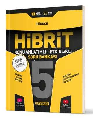 Hız Yayınları 5. Sınıf Hibrit Türkçe Soru Bankası