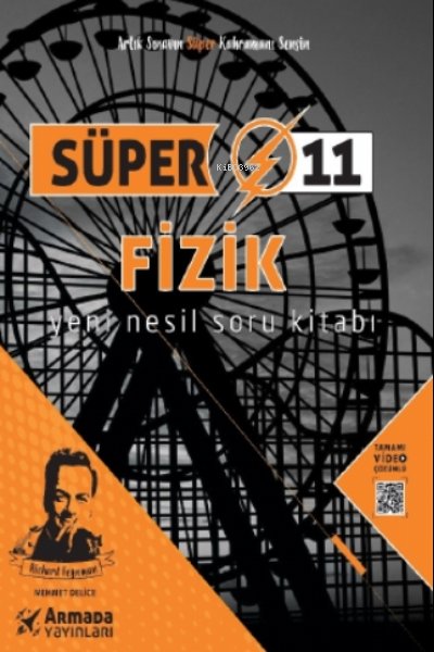  Süper 11 Fizik Soru Bankası | Mehmet Delice | Armada Yayınları (Sınav) | 9786052723814 