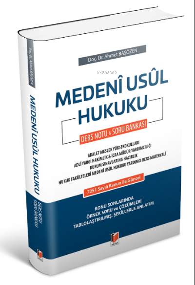 Medeni Usul Hukuku Ders Notu & Soru Bankası