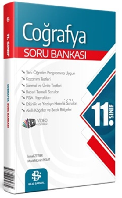  Sarmal 11Sınıf SB Coğrafya 2023 | Kolektif | Bilgi Sarmal | 9786258070330 | 