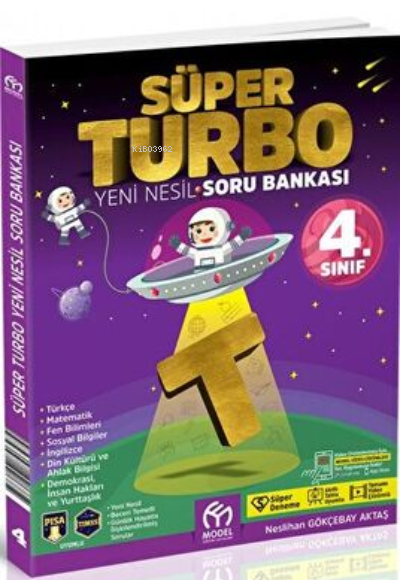  Model 4Sınıf Süper Turbo Soru Bankası (Yeni Nesil Sorular) | Kolektif | Model Eğitim Yayınları | 9786257846479 | 