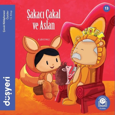  Şakacı Çakal ve Aslan 13Kitap | Aytuna Dirican | Düşyeri Yayınları | 9786057659903 | 
