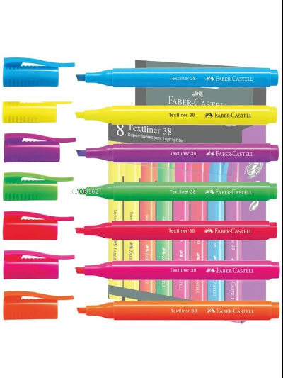  Faber Castel Textliner 38 Neon Fosforlu Kalem | Faber Castel Textliner 38 Neon Fosforlu Kalem | Faber Castell | 9555684697219 