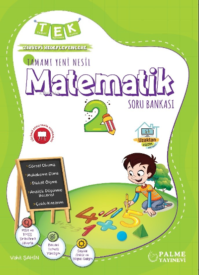 Tek 2.Sınıf Tamamı Yeni Nesil Matematik Soru Bankası