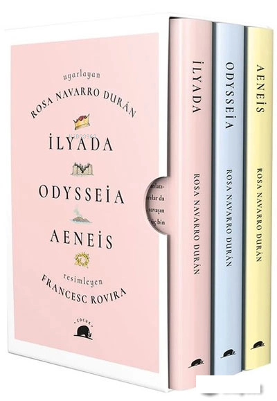  Çocuklar İçin Destanlar İlyada Odysseia Aeneis 3 Kitap Takım | Çocuklar İçin Destanlar İlyada Odysseia Aeneis 3 Kitap Takım | Vergilius Homeros | Kolektif Kitap | 9786055029890 