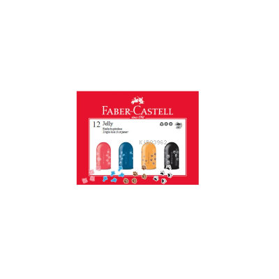  Faber Castell Kalemtraş (Jelly) (Tek Bölme) (Çöp Kutulu) (12 Li) | Faber Castell Kalemtraş (Jelly) (Tek Bölme) (Çöp Kutulu) (12 Li) | Faber Castell | 6933256639356 