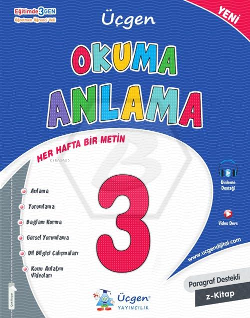 3. Sınıf Türkçe - Okuma Anlama - 36 Hafta - 2024