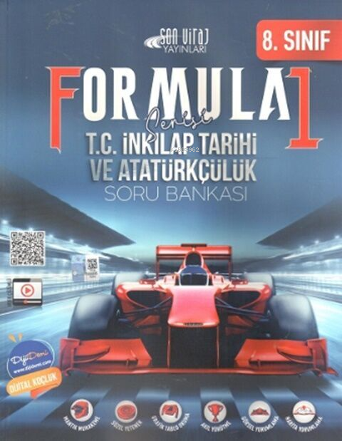 Son Viraj 8. Sınıf T. C. İnkılap Tarihi ve Atatürkçülük Formula 1 Soru Bankası