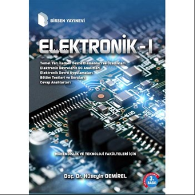 Elektronik 1; Mühendislik ve Teknoloji Fakülteleri İçin