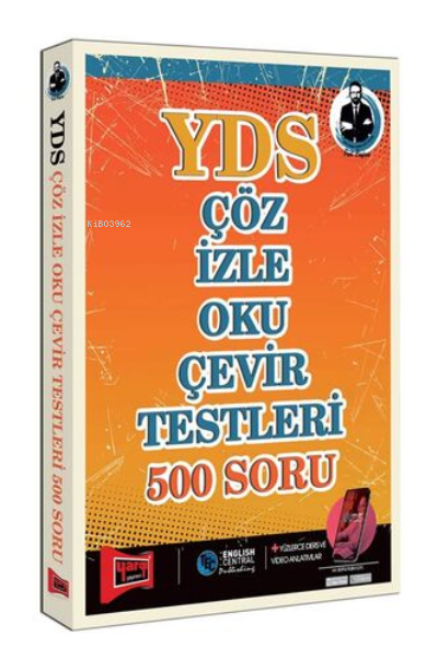 Yargı Yayınları YDS Çöz İzle Oku Çevir Testleri 500 Soru