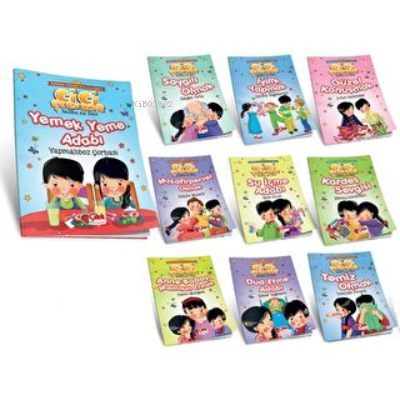 Cici Çocuklar Davranış Eğitim Seti (10 Kitap Takım)
