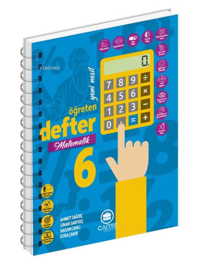 Çanta Yayınları 6. Sınıf Matematik Okula Yardımcı Öğreten Defter