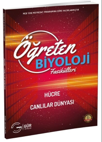  9 Sınıf Biyoloji Öğreten Fasikülleri Hücre Canlılar Dünyası Gür Yayınları | 9 Sınıf Biyoloji Öğreten Fasikülleri Hücre Canlılar Dünyası Gür Yayınları | Kolektif | Gür Yayınları | 9786059767026 