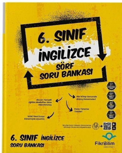 Fikri Bilim 6.Sınıf İngilizce Soru Bankası