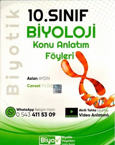 10.Sınıf Biyotik K.A. Biyoloji - 2022