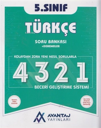 Avantaj Yayınları 5.Sınıf Türkçe Soru Bankası