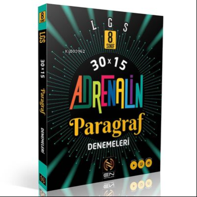 EN YAYINLARI LGS ADRENALİN 30x15 PARAGRAF DENEME