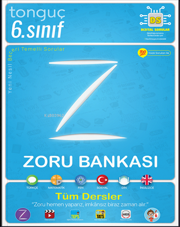 Tonguç Akademi 6. Sınıf Tüm Dersler Eko Zoru Bankası