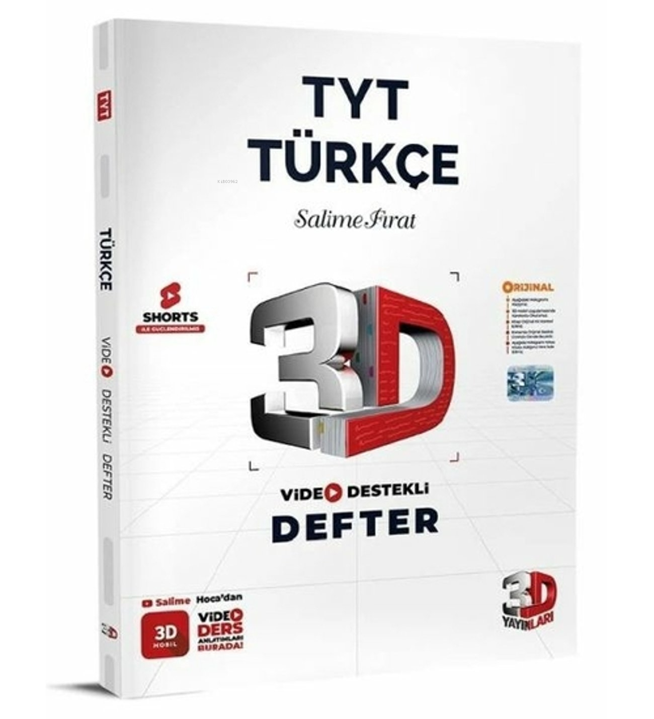 TYT Türkçe Video Destekli Defter