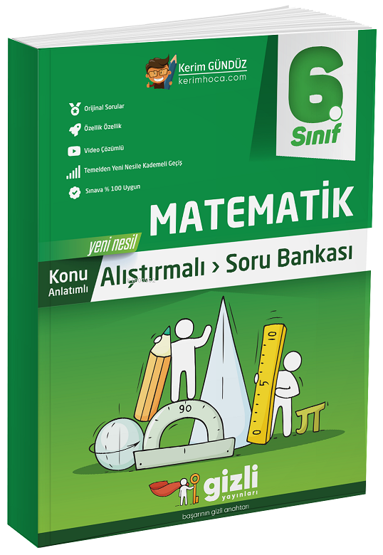Gizli 6.Sınıf Matematik Alıştırmalı Soru Bankası