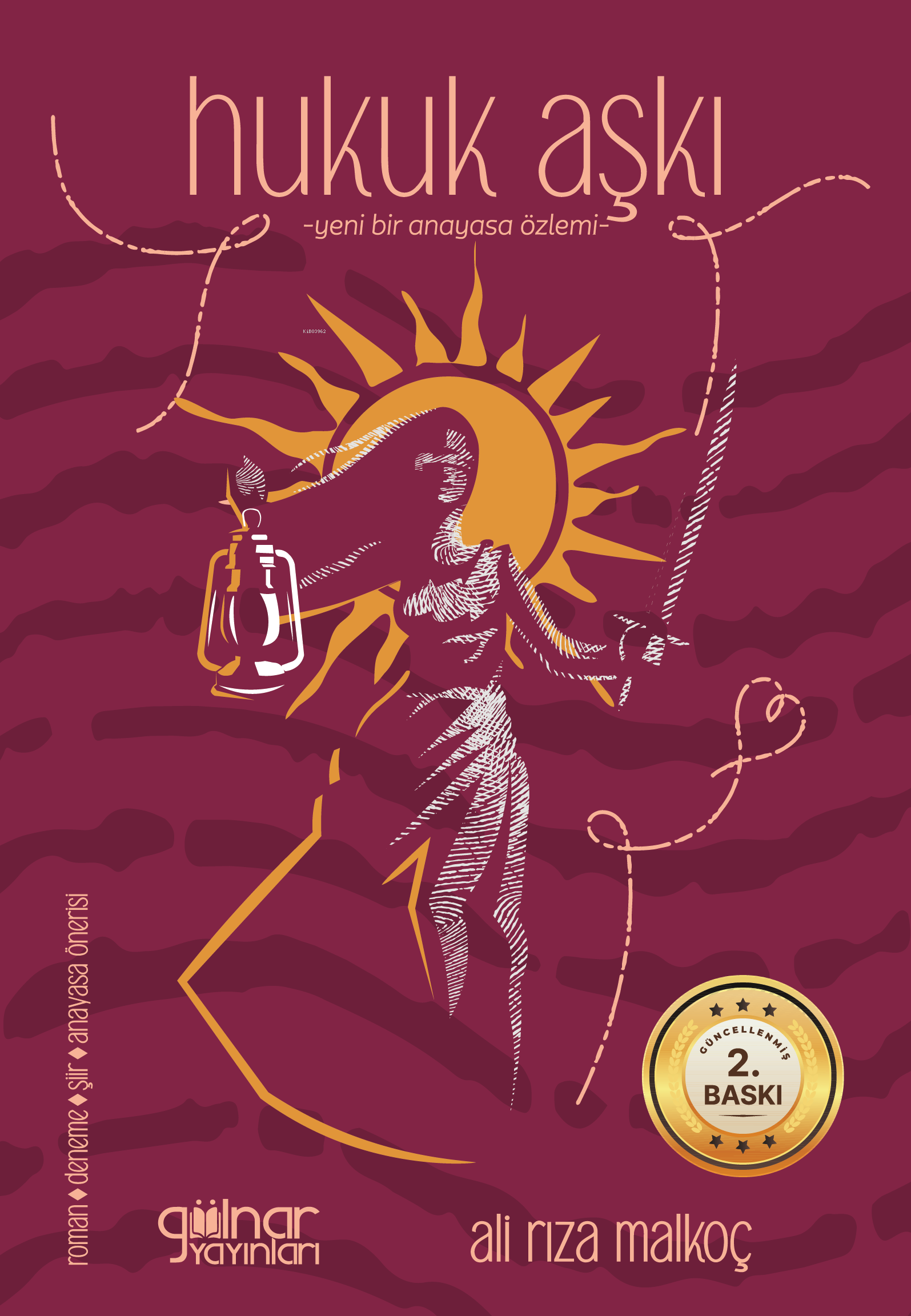  Hukuk AşkıYeni Bir Anayasa Özlemi | Hukuk AşkıYeni Bir Anayasa Özlemi | Ali Rıza Malkoç | Gülnar Yayınları | 9786256300583 