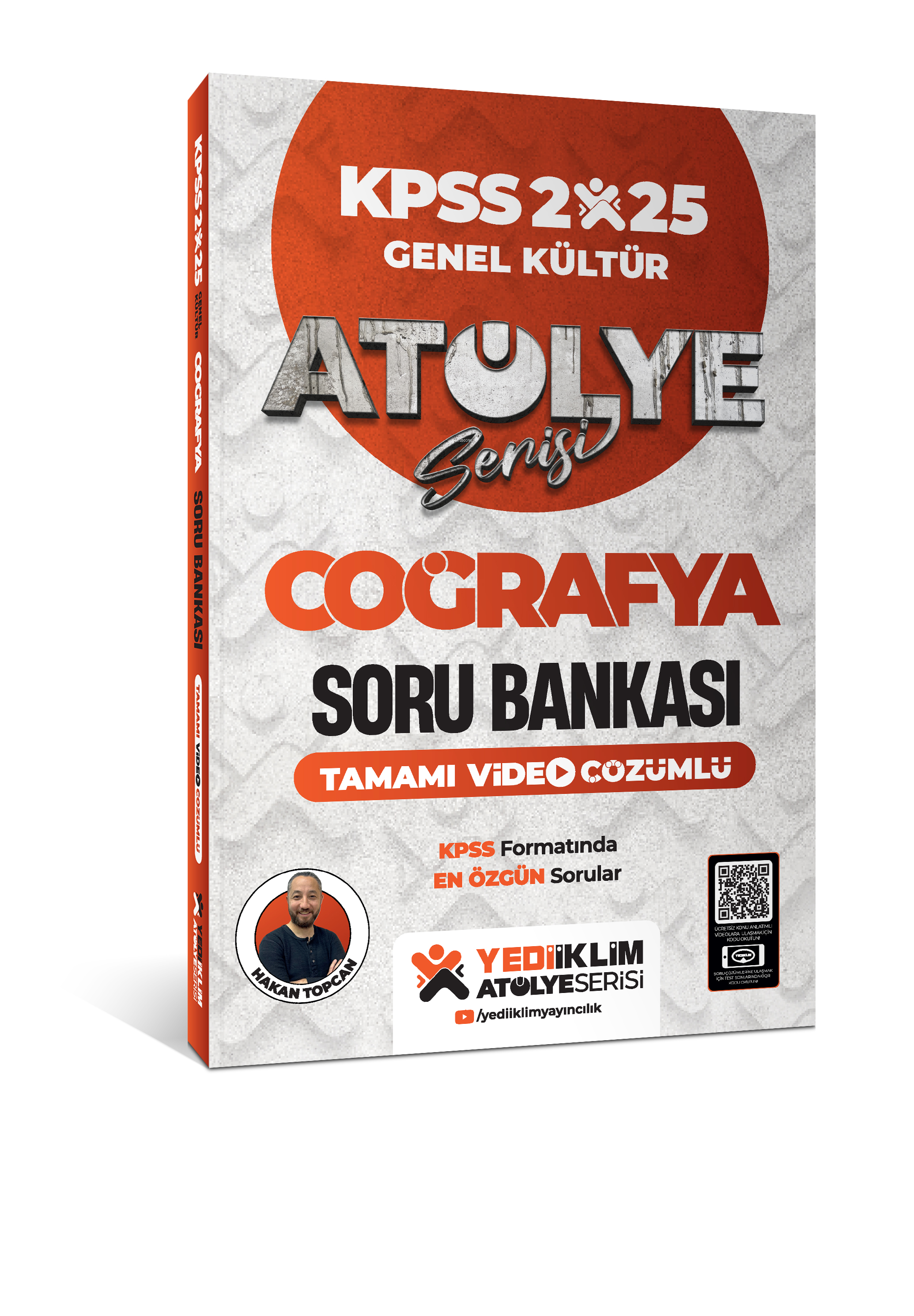 Yediiklim 2025 KPSS Genel Kültür Atölye Serisi Coğrafya Tamamı Video Çözümlü Soru Bankası