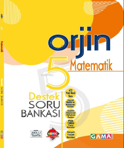  5 Sınıf Matematik Orjin Destek Soru Bankası | Kolektif | Orjin (Hazırlık) | 9786257174275 