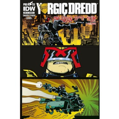  Yargıç Dredd 18 Kapak B | Duane Swierczynski | Presstij | 9786257996990 | 