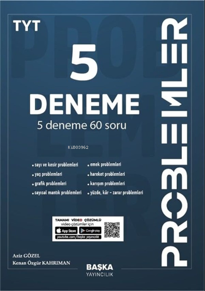  5 Problem Deneme | Kolektif | Başka Yayıncılık | 2021202211115 | 