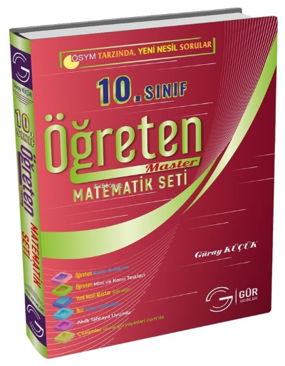  Gür Yayınları Er 10Sınıf Matematik Set | Güray Küçük | Gür Yayınları | 9786057528696 | 