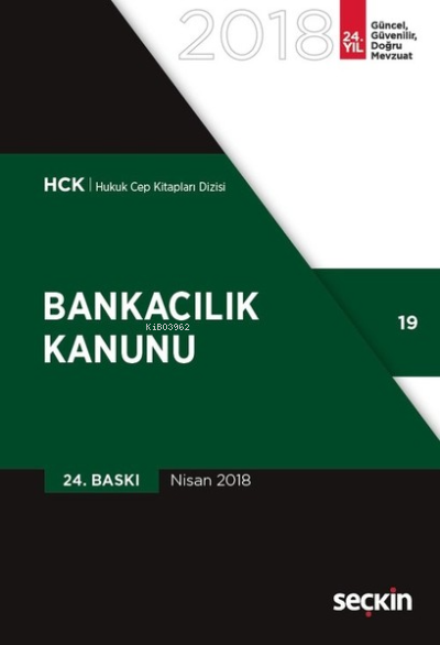  Bankacılık Kanunu | Remzi Özmen | Seçkin Yayıncılık | 9789750254192 | 