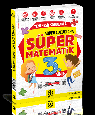  3Sınıf Süper Matematik Yeni Nesil | Kolektif | Model Eğitim Yayınları | 9786258358865 | 