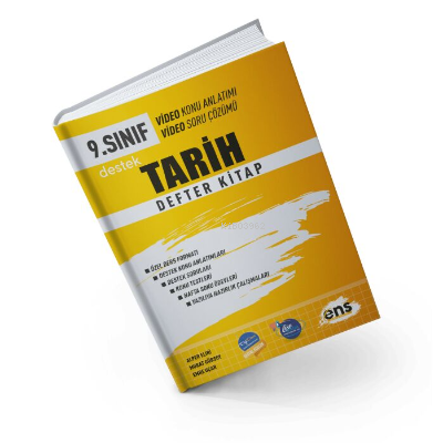 ENS Yayıncılık 9. Sınıf Tarih Defter Kitap