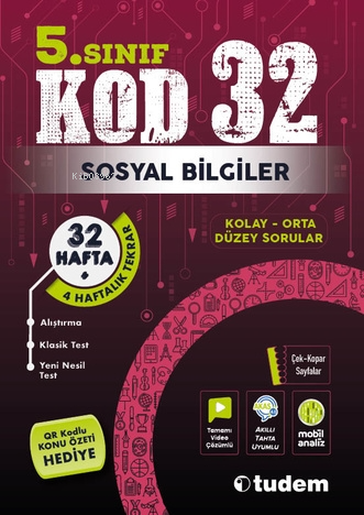 5. Sınıf KOD 32 Sosyal Bilgiler