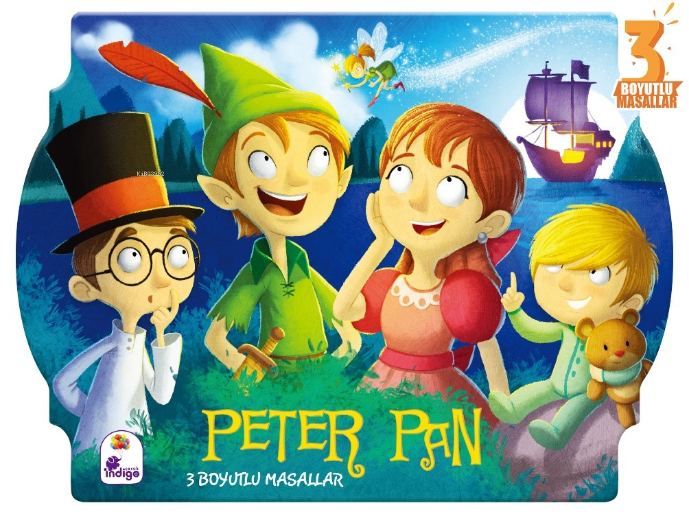  Peter Pan3 Boyutlu Masallar | Peter Pan3 Boyutlu Masallar | Kolektif | İndigo Kitap | 9786256372641 