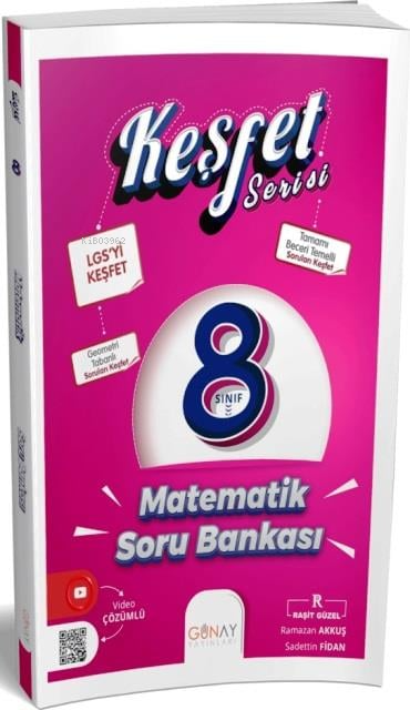 Günay 8. Sınıf LGS Matematik Soru Bankası Keşfet Serisi