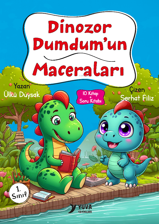 Dinozor Dumdum’un Maceraları;10 Kitap + Soru Kitabı