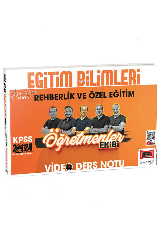 Yargı 2024 KPSS Eğitim Bilimleri Rehberlik ve Özel Eğitim Öğretmenler Ekibi Video Ders Notları