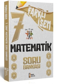 İsem 2024 Farklı İsem 7.Sınıf Matematik Soru Bankası