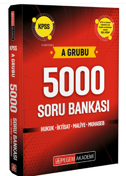 KPSS A Grubu 5000 Soru Bankası