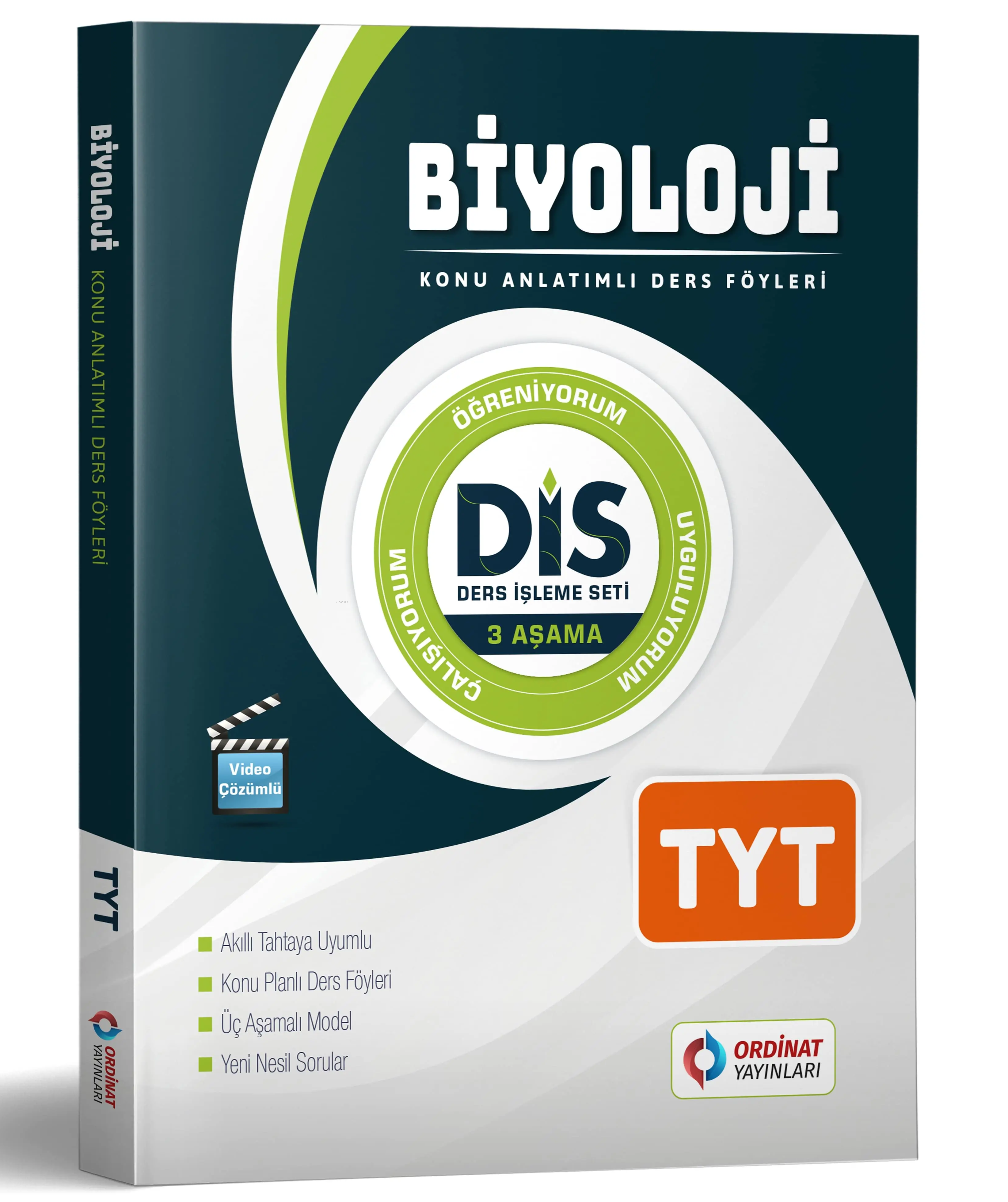  Ordinat Yayınları TYT Biyoloji Konu Anlatımlı Ders Föyleri ( DİS Serisi ) | Ordinat Yayınları TYT Biyoloji Konu Anlatımlı Ders Föyleri ( DİS Serisi ) | Kolektif | Ordinat Yayınları (Hazırlık) | 9786259843223 