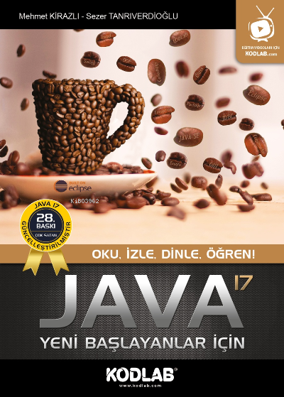 Yeni Başlayanlar İçin Java 8; İnteraktif Eğitim DVD Seti Hediye