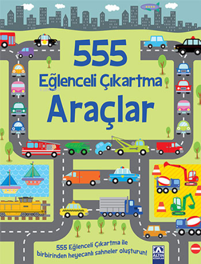 555 Eğlenceli Çıkartma /Araçlar