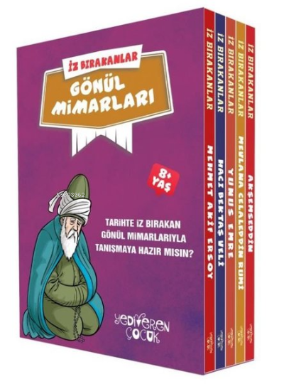 İz Bırakanlar - Gönül Mimarları Seti - 5 Kitap Takım